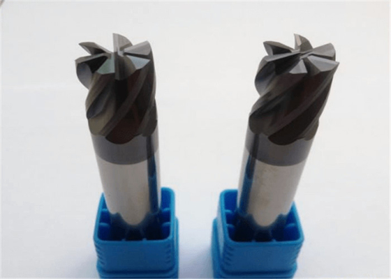 Carburo de tungsteno sólido 2/3 herramientas de máquinas planas del CNC de los molinos de extremo de las flautas