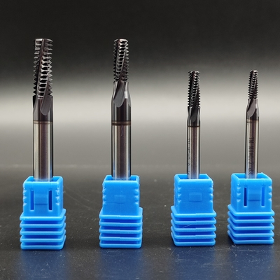 Tialn que cubre el carburo sólido todo el molino de extremo de hilo de los dientes M2 M4 M6 M8 M10 para el metal