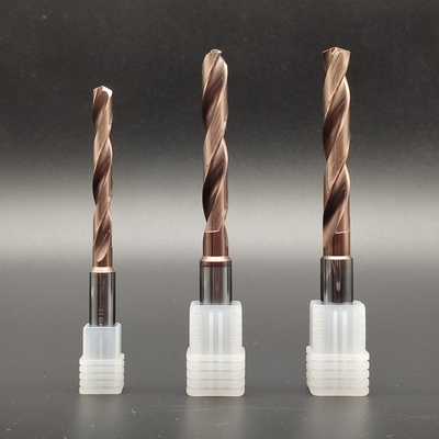 Líquido refrigerador Fed Drill Bits de las herramientas de perforación de las brocas del carburo del Gw 2
