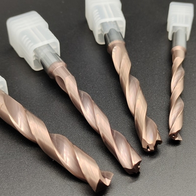Líquido refrigerador de Fed Drilling Bits 2 del líquido refrigerador de las brocas del carburo del Gw con la capa