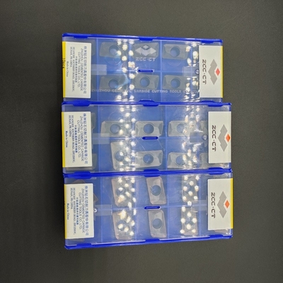 Partes movibles de torneado del carburo de ZCCCT APMT160408PDER indexables para el proceso del hierro
